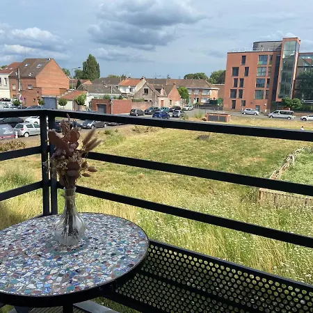 L'atelier Lillois 57m2 4 Pers Balcon - Prox Metro Apartment