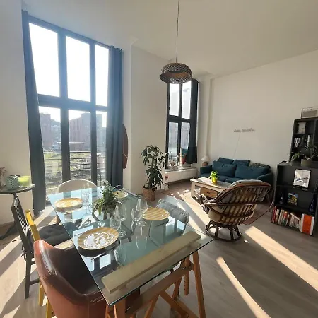 Apartment L'atelier Lillois 57m2 4 Pers Balcon - Prox Metro