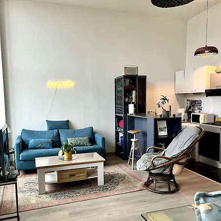 L'atelier Lillois 57m2 4 Pers Balcon - Prox Metro Apartment Lille