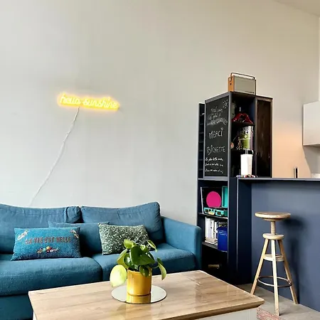 L'atelier Lillois 57m2 4 Pers Balcon - Prox Metro Apartment *